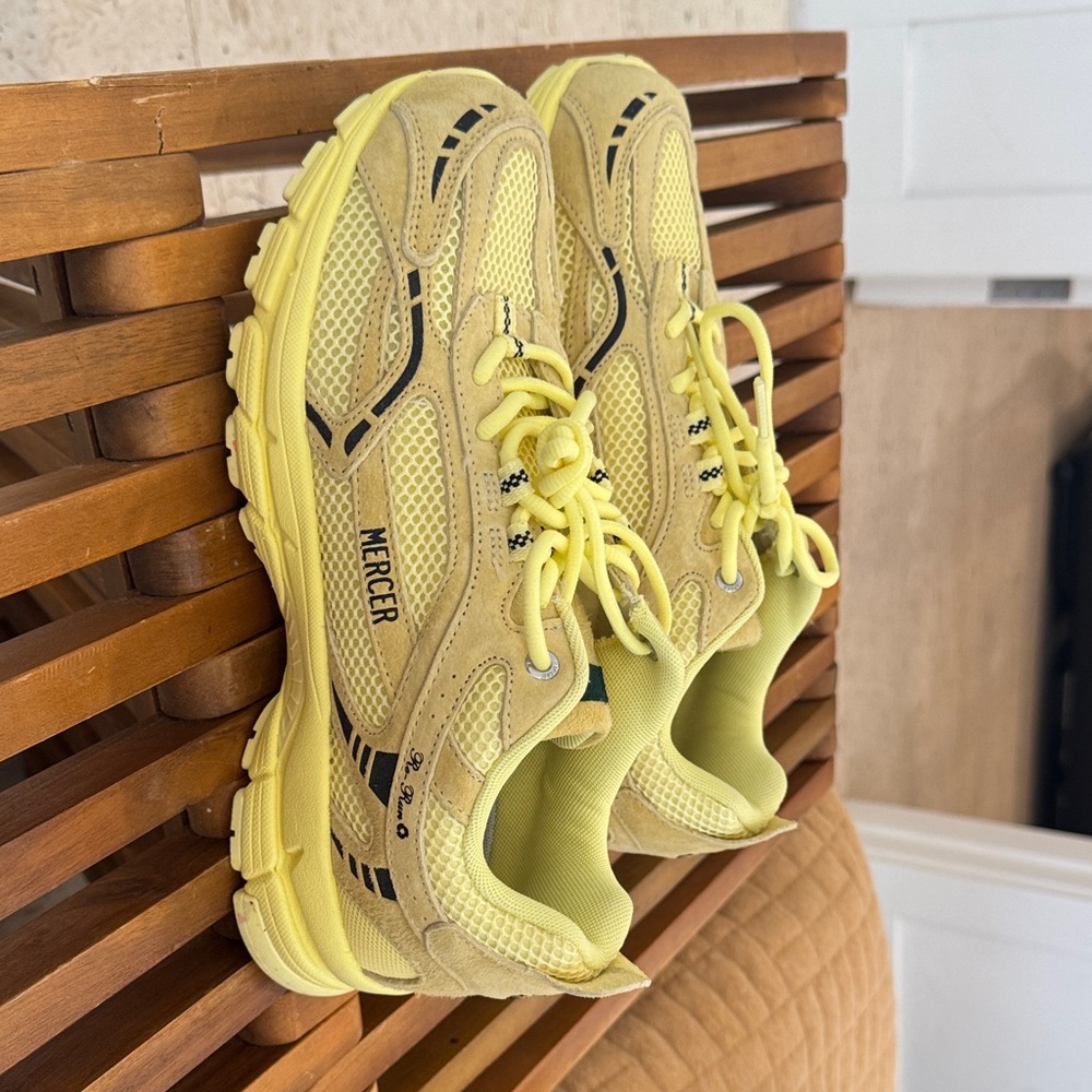 Mercer Yellow Sneakers